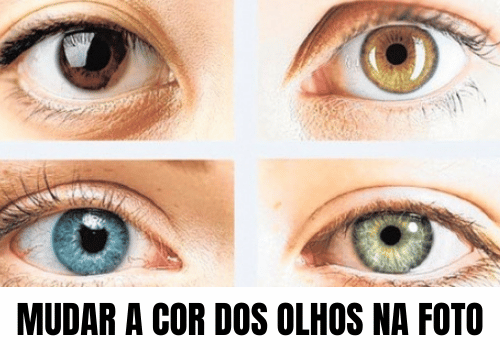 aplicación que cambia el color de ojos