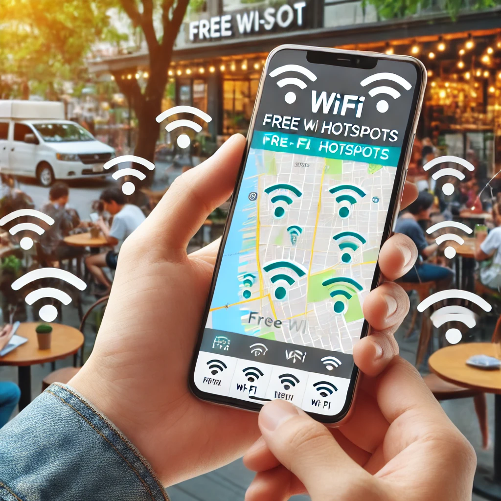 tìm wifi miễn phí