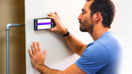 Aplicaciones para detectar tuberías en la pared