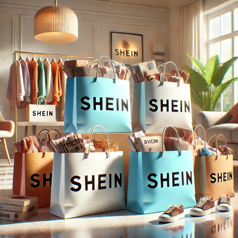 выиграть одежду от Shein